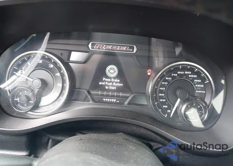 2020 Ram 1500 Rebel 4X4 6'4 Box из США, поврежденный, VIN 1C6SRFET1LN281180